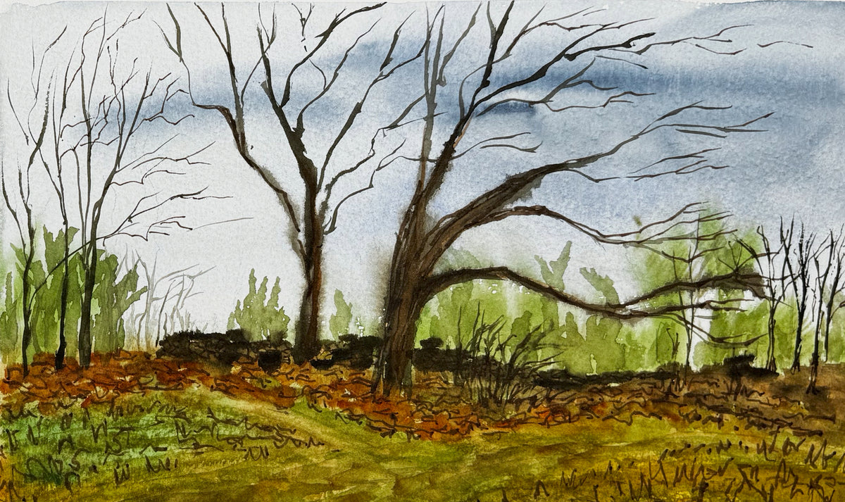 Daisy Wilson Meadow oaks print